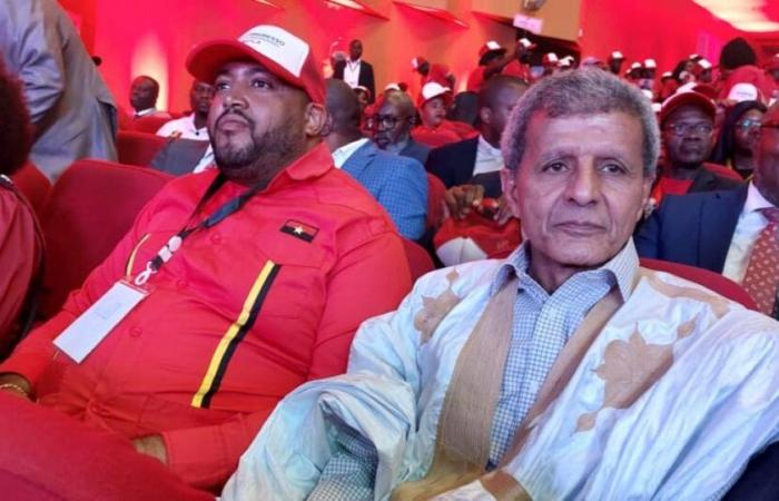 Una delegación saharaui participa en el VIII Congreso del MPLA