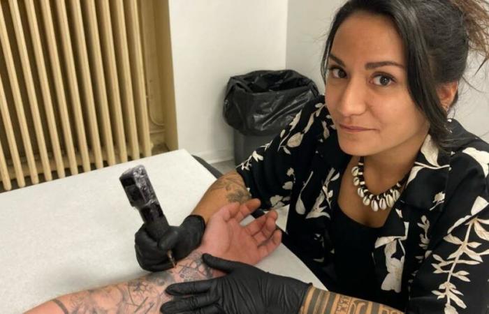 la aventura tatuada de Céline Rodriguez