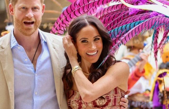 Harry y Meghan revelan una rara foto de ellos reunidos con sus hijos Archie y Lilibet, una foto que da que hablar