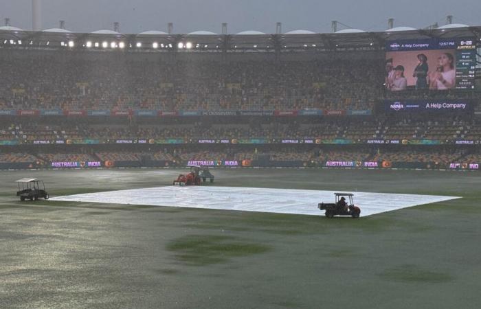 Pronóstico del tiempo en Gabba, Brisbane para el día 4 de la tercera prueba