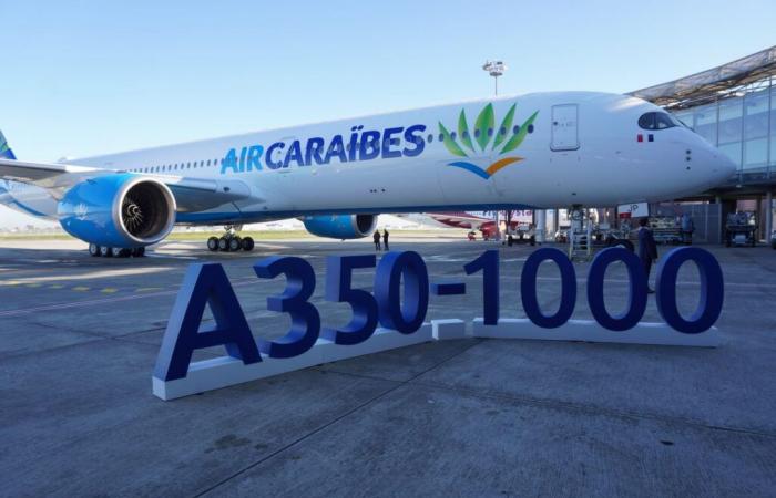 Air Caraibes recibe su A350 densificado para las Antillas y… ¡Reunión!