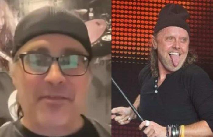 Jason Bittner (Categoría 7) defiende a Lars Ulrich (Metallica)