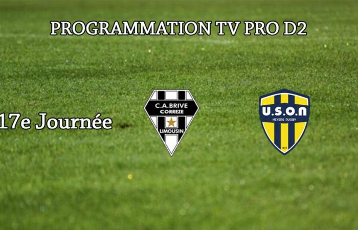 La programación de TV del J17 del Pro D2