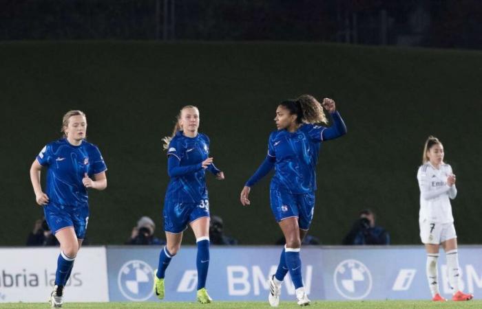 Liga de Campeones femenina: el Chelsea gana en el campo del Real Madrid y termina primero de su grupo