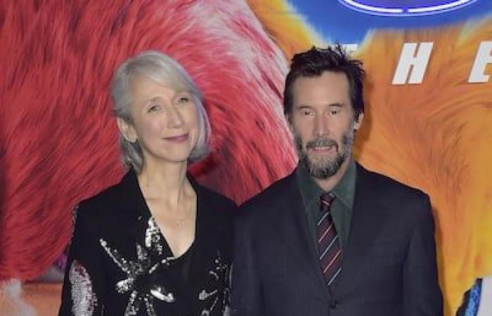 [PHOTOS] Keanu Reeves y Alexandra Grant, pareja desde hace cinco años, hacen una rara aparición pública en el estreno de la película “Sonic the Hedgehog 3”