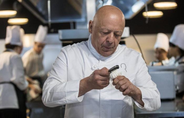 Un autobús de la RATP hace estallar la ventana del restaurante de Thierry Marx