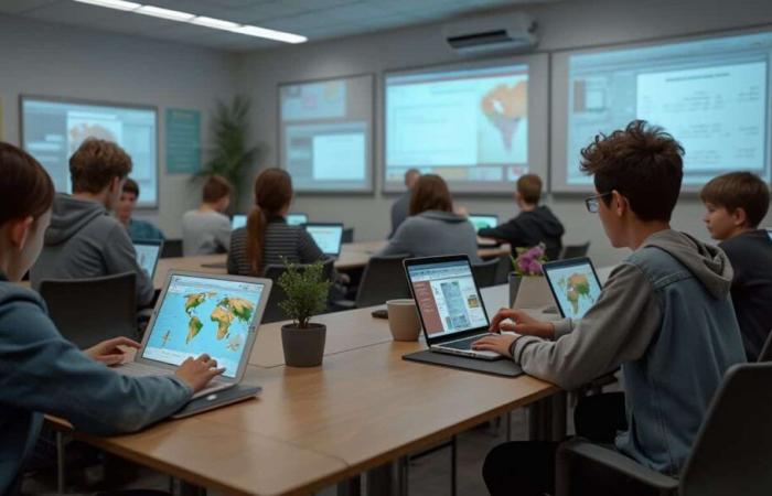 una revolución digital para las escuelas de Essonne