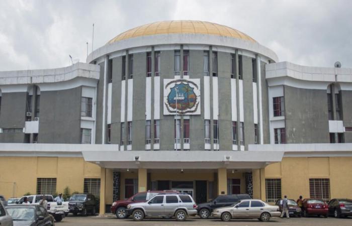 la Asamblea Nacional parcialmente devastada por un incendio, la pista criminal favorecida