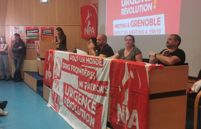 Baptiste Anglade, candidato del NPA Revolucionarios en Isère