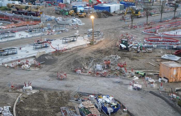 Los jardines de Toy Story Playland poco a poco van tomando forma en el parque Walt Disney Studios