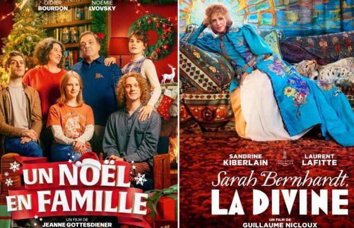 En el cine este miércoles: “Una Navidad en familia” y “Sarah Bernhardt, The Divine”