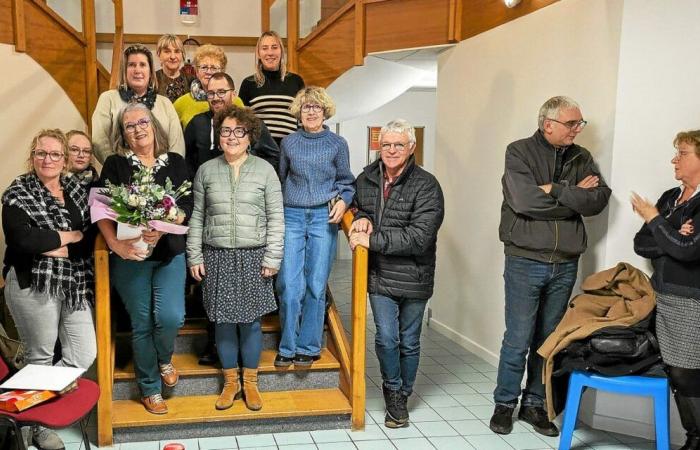 Ayuda a domicilio en la zona rural de Bannalec-Le Trévoux: Claudie Berthou se jubila