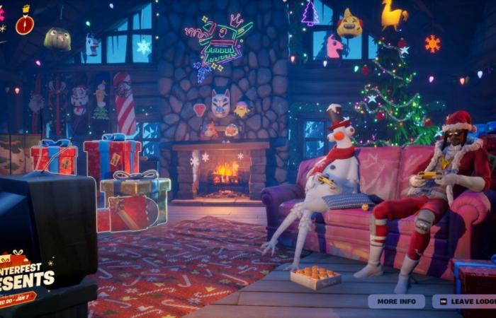 Notas del parche Fortnite v33.11: la actualización Winterfest, las máscaras Cyberpunk y el baño Skibidi están aquí