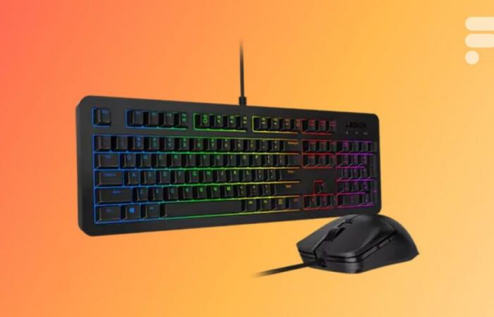 39€ es el bajísimo precio navideño de este pack gaming de Lenovo con teclado + ratón