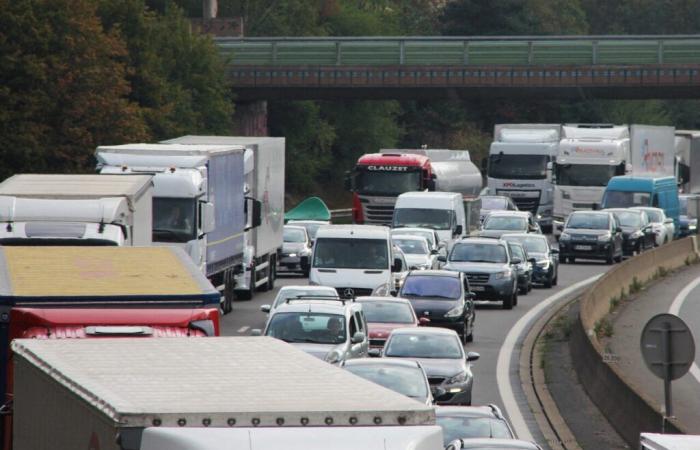 Bison Futé ve rojo en las carreteras de París e Île-de-France