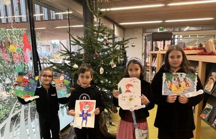 Labarthe-sur-Lèze. Entrega de premios del concurso de dibujo navideño