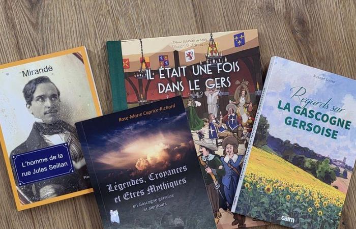 Historia, leyendas, plantas y paisajes gascones: libros 100% Gers para deslizarse bajo el árbol de Navidad