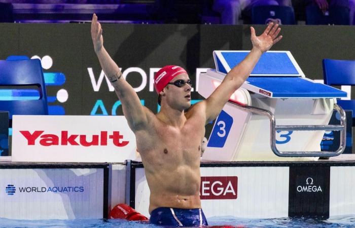 Natación: Por qué Noè Ponti sobrevoló el Mundial de Budapest