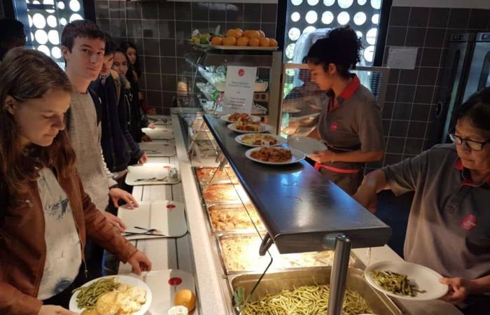 Incidente en un restaurante de la universidad de Crous