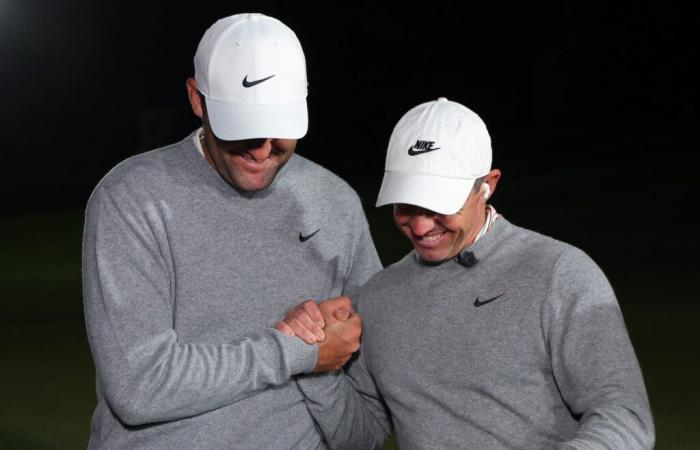 Scottie Scheffler y Rory McIlroy cerraron a Bryson DeChambeau y Brooks Koepka