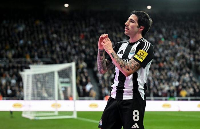 La historia detrás de la celebración de Sandro Tonali en la victoria de copa del Newcastle