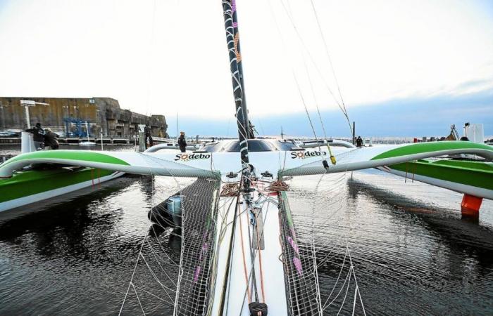 Trofeo Julio Verne: la ventana meteorológica cambia, Sodebo 3 permanece atracado en Lorient