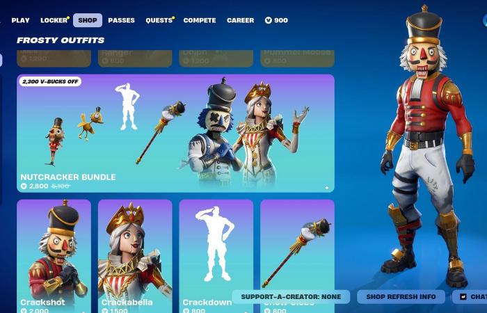 Cómo conseguir las máscaras Crackshot y Crackabella en Fortnite