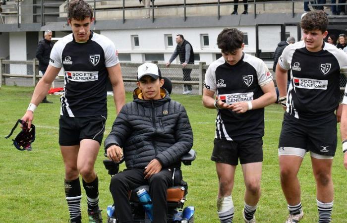 “Un jugador cuyo lado agresivo ya había notado”: ​​se solicita pena de prisión suspendida para el joven jugador de rugby cuya entrada dejó tetrapléjico a Mathias Dantin