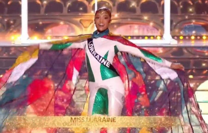 La diseñadora de vestuario de Miss Lorraine revela que el traje se usó ‘al revés’ durante la competencia