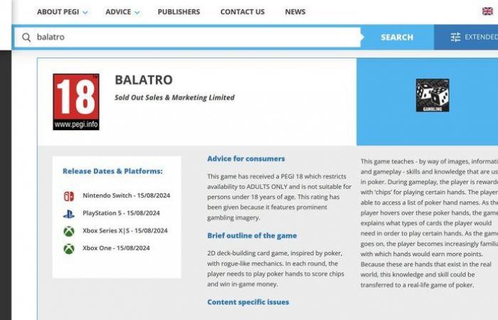 Balatro: PEGI 18 molesta a su desarrollador, quien a su vez ataca a EA Sports FC | xbox