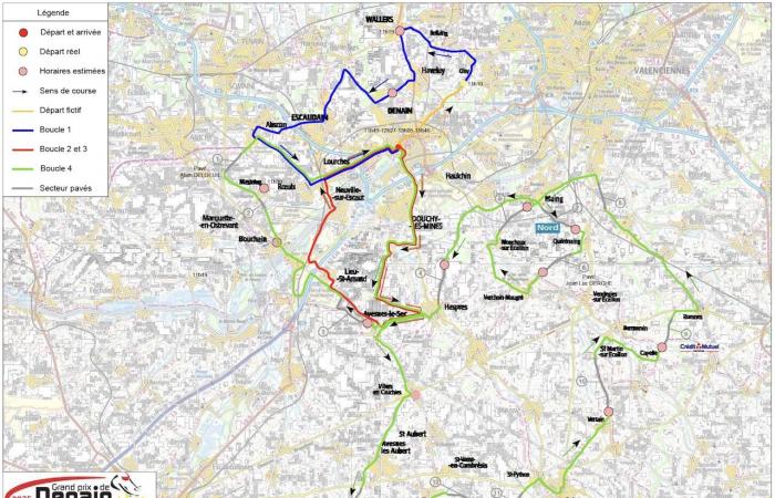 Gran Premio de Denain 2025: el recorrido y aún más adoquines en el menú