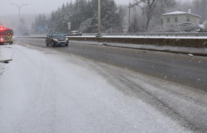 El tiempo de hoy: nieve derritiéndose en el sur de Quebec