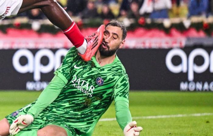 PSG – Donnarumma: ¡La imagen aterradora!