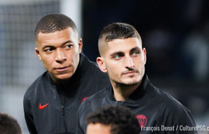 Res. Social: Verratti encontró a Mbappé y a varios ex del PSG en Qatar