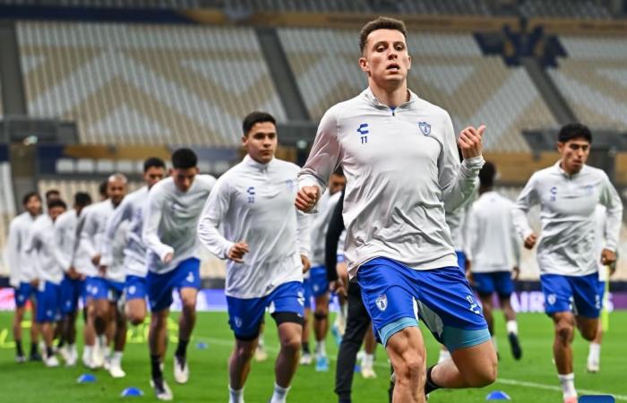 Sesión de entrenamiento antes del partido final de la Copa Intercontinental de la FIFA: Xinhua