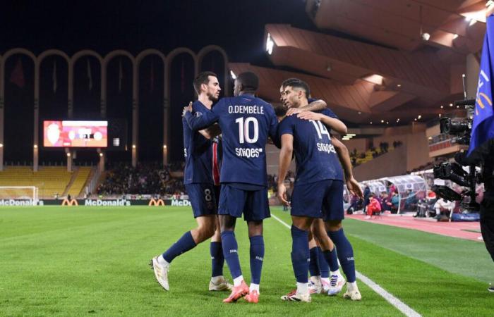 DIRECTO. Mónaco-PSG (2-2): empujado al inicio del segundo tiempo, París reanimado por Dembélé