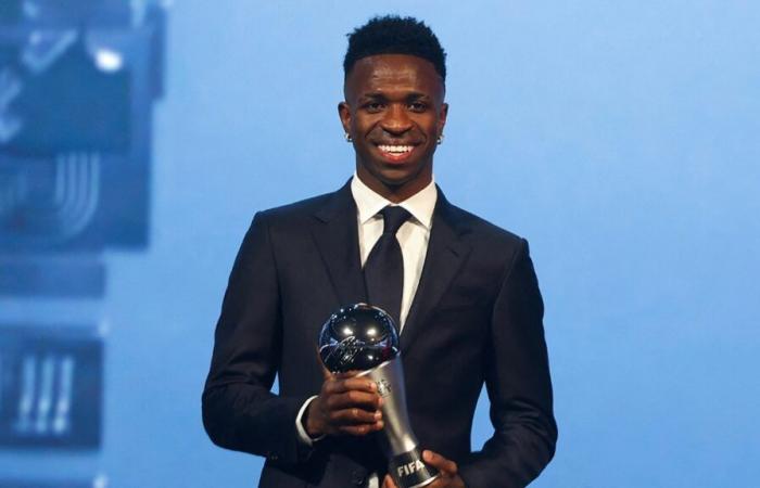 “Soy el mejor jugador del mundo”: coronado en los premios The Best, Vinicius reacciona… disparando el Balón de Oro