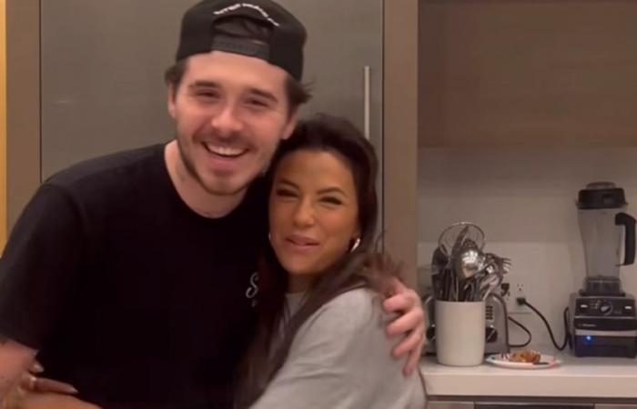 En vídeo, la originalísima clase de cocina de Eva Longoria y Brooklyn Beckham