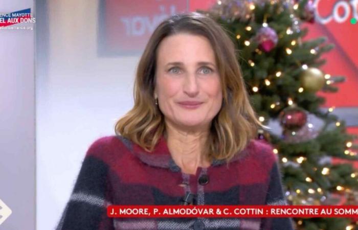 Camille Cottin habla emocionada de la muerte de su padre en Cà vous: “Lo acompañé hasta el final” (VIDEO)