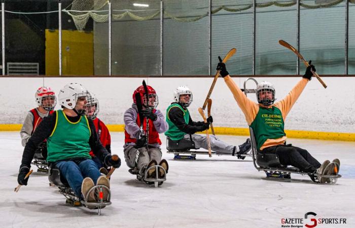 HANDISPORT – El Comité Handisport de Somme se pone los patines para una prueba de hielo abierto este viernes