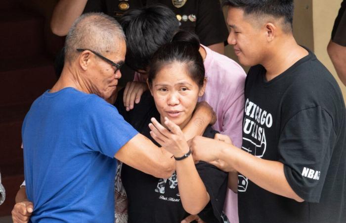 Tras estar al borde de la pena de muerte en Indonesia, una filipina se repatrió a su país