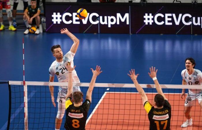 Objetivo del play-off del Tours VB contra Zagreb