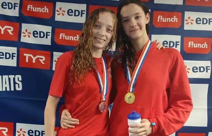 Natación: la incursión de los Gardois en los campeonatos de Francia Benjamins, Alès y Nîmes en el top 15 nacional