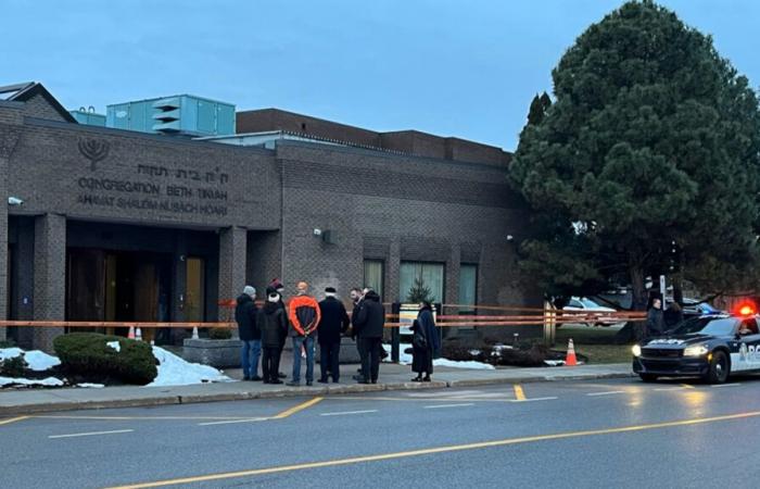 Una sinagoga de Montreal Oeste víctima de un presunto incendio provocado