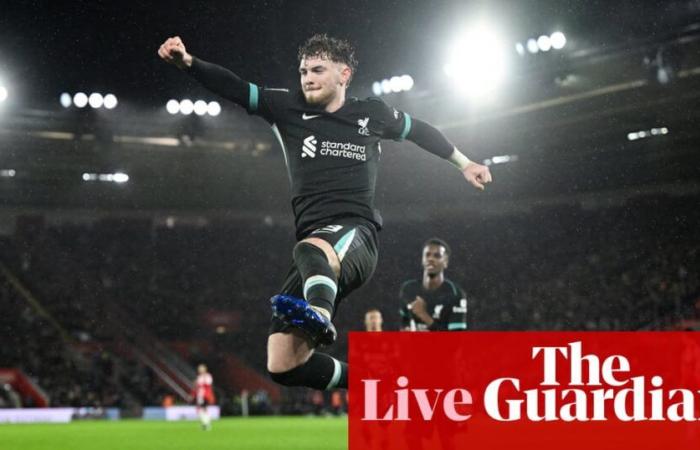 Southampton 1-2 Liverpool: cuartos de final de la Copa Carabao – como sucedió | Copa Carabao