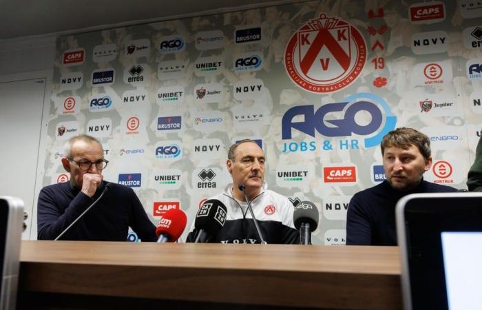 Yves Vanderhaeghe está encantado de poder volver a trabajar en el KV Kortrijk: “Un regalo de Navidad de bienvenida”