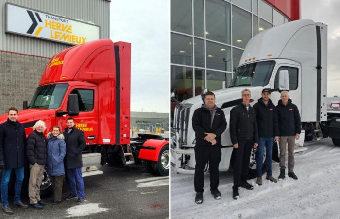 una primicia canadiense por Excelencia Peterbilt