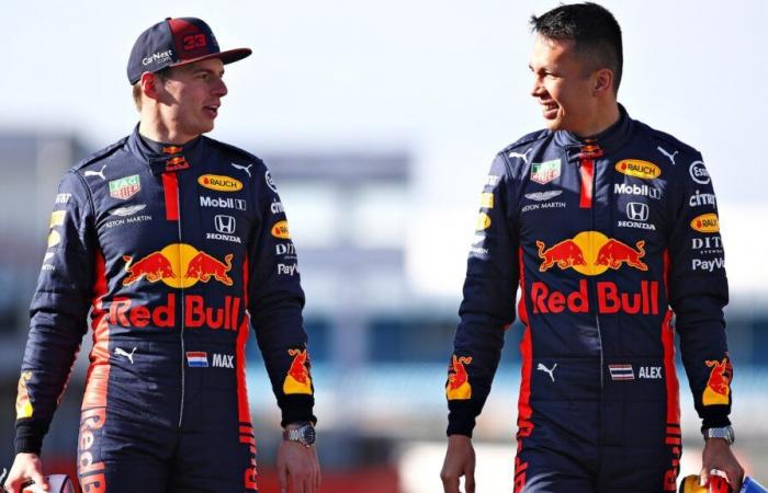 La cláusula del contrato de Alex Albon podría traerlo de regreso a Red Bull