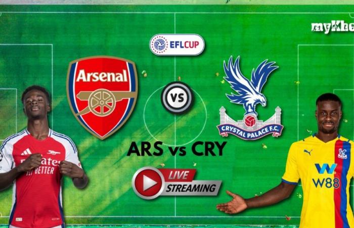 Transmisión en vivo de Arsenal vs Crystal Palace, Copa EFL: dónde ver ARS vs CRY en India, Bangladesh, Pakistán, Nepal, Reino Unido