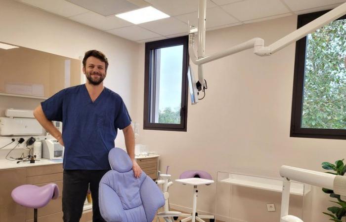 Saint-Clar. Un nuevo dentista se une a la práctica.